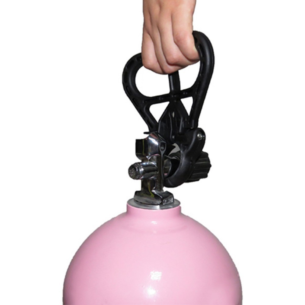 Easy to Use Dive Tank Handle for Comfortable Transportation of Air Bottles