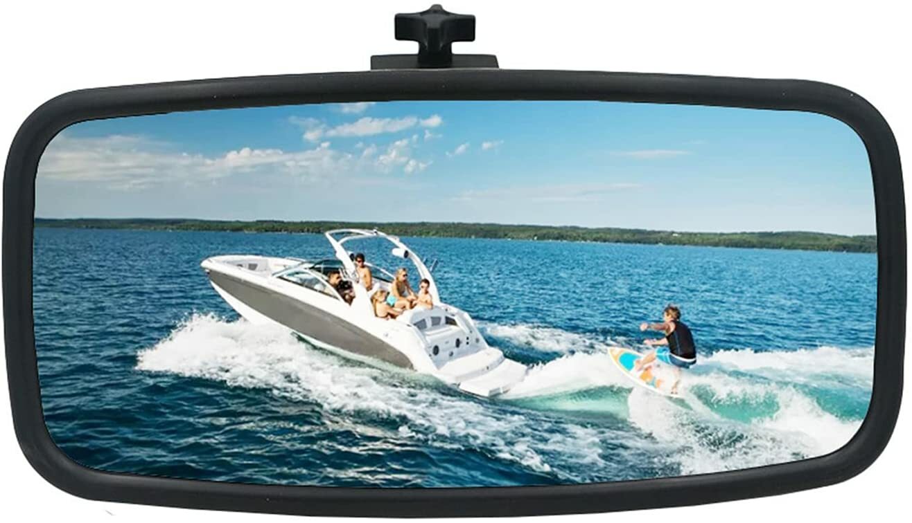 Marine Boat Rearview Mirror for Ski Wakeboard Tower Convex Mirror us