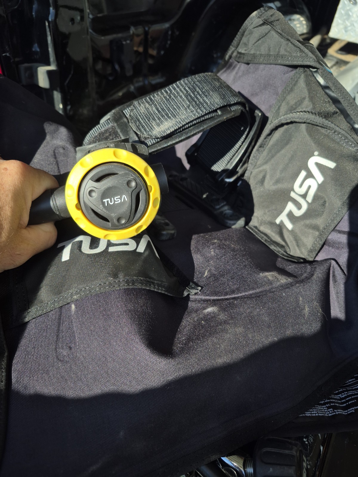 TUSA Soverin Alpha BCD- Weight Integrated BCD Size L/XL – 1 Dive