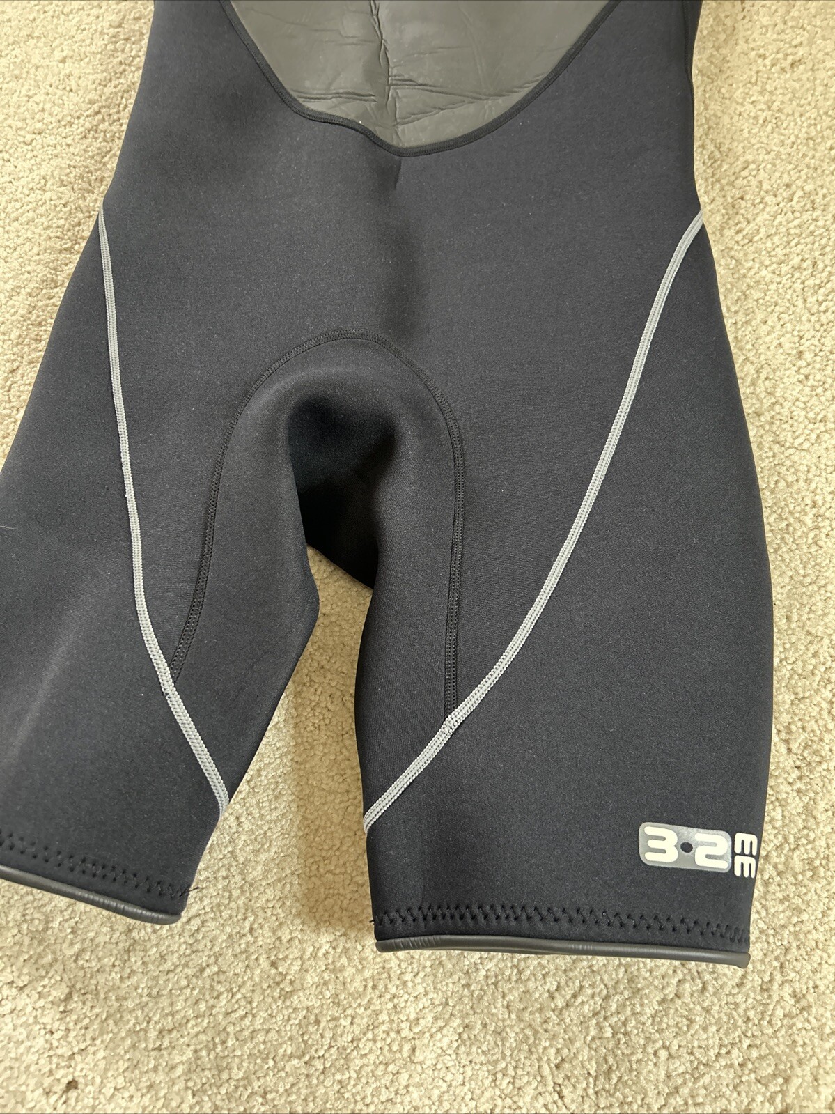 Body Glove Pro 2 Mens 3.2mm Shorty Wetsuit size Medium Blue/Black/Gray