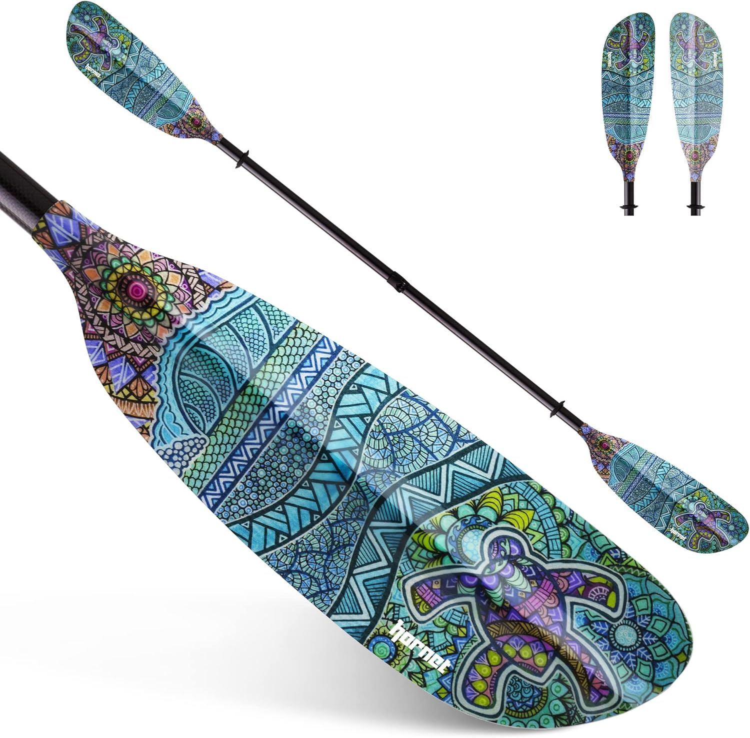 Fiberglass Kayak Paddle for Adults- Ideal for Touring, Fishing and Boating- 90.5