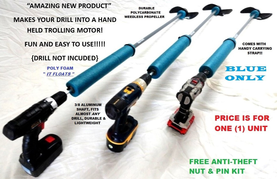 Drill Paddle ®, SCUBA, KAYAK,BOAT,CANOE,PONTOON,TUBE,OCEAN,PONTOON,OAR,DINGHY!