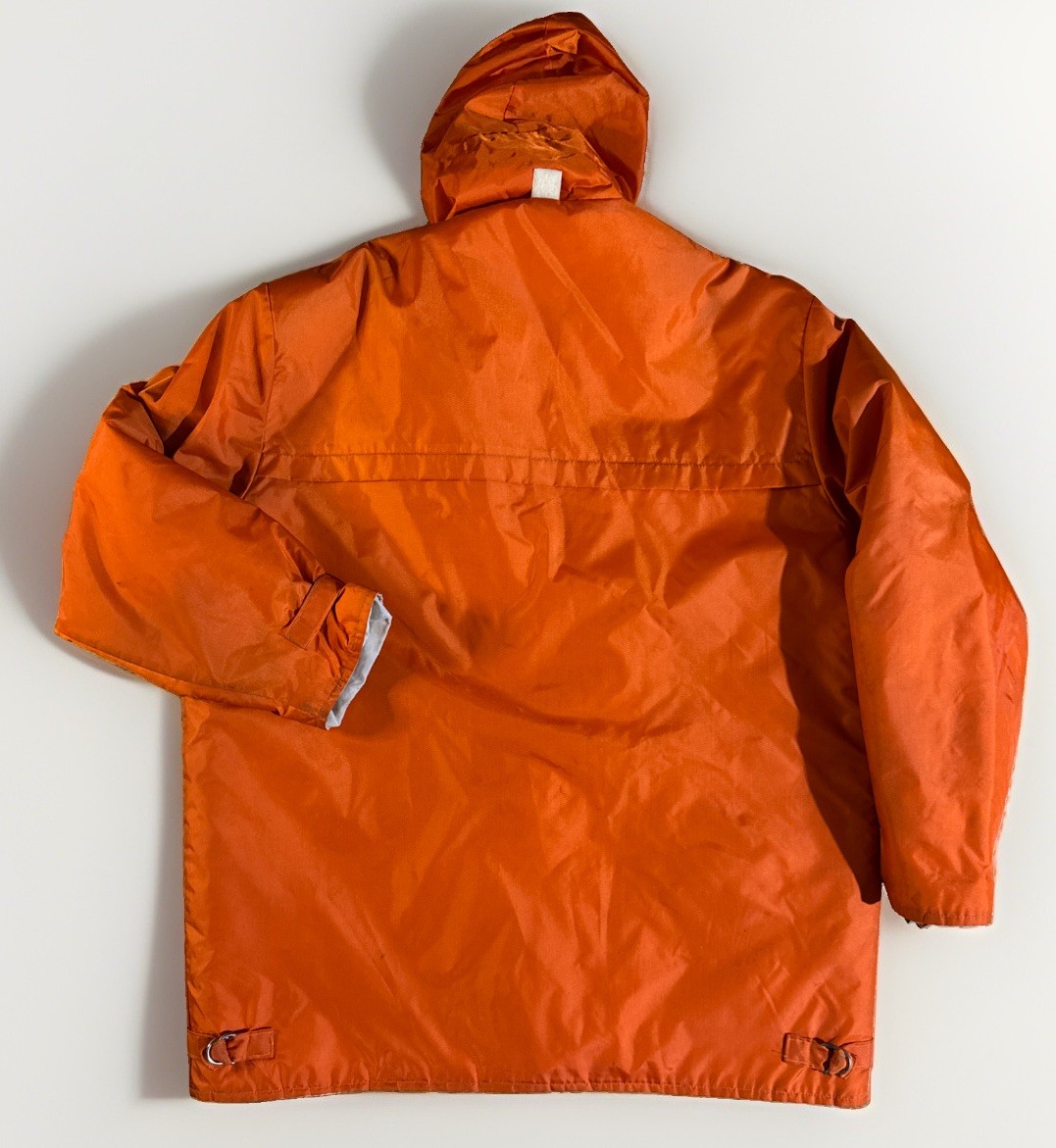 Vintage Commodore California Flotation Jacket Fits L-XL Orange Sailing Boating