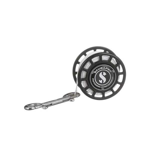 SCUBAPRO S-Tek Spinner Spool 100 Scuba Dive Reel With Double Ender Bolt Snap