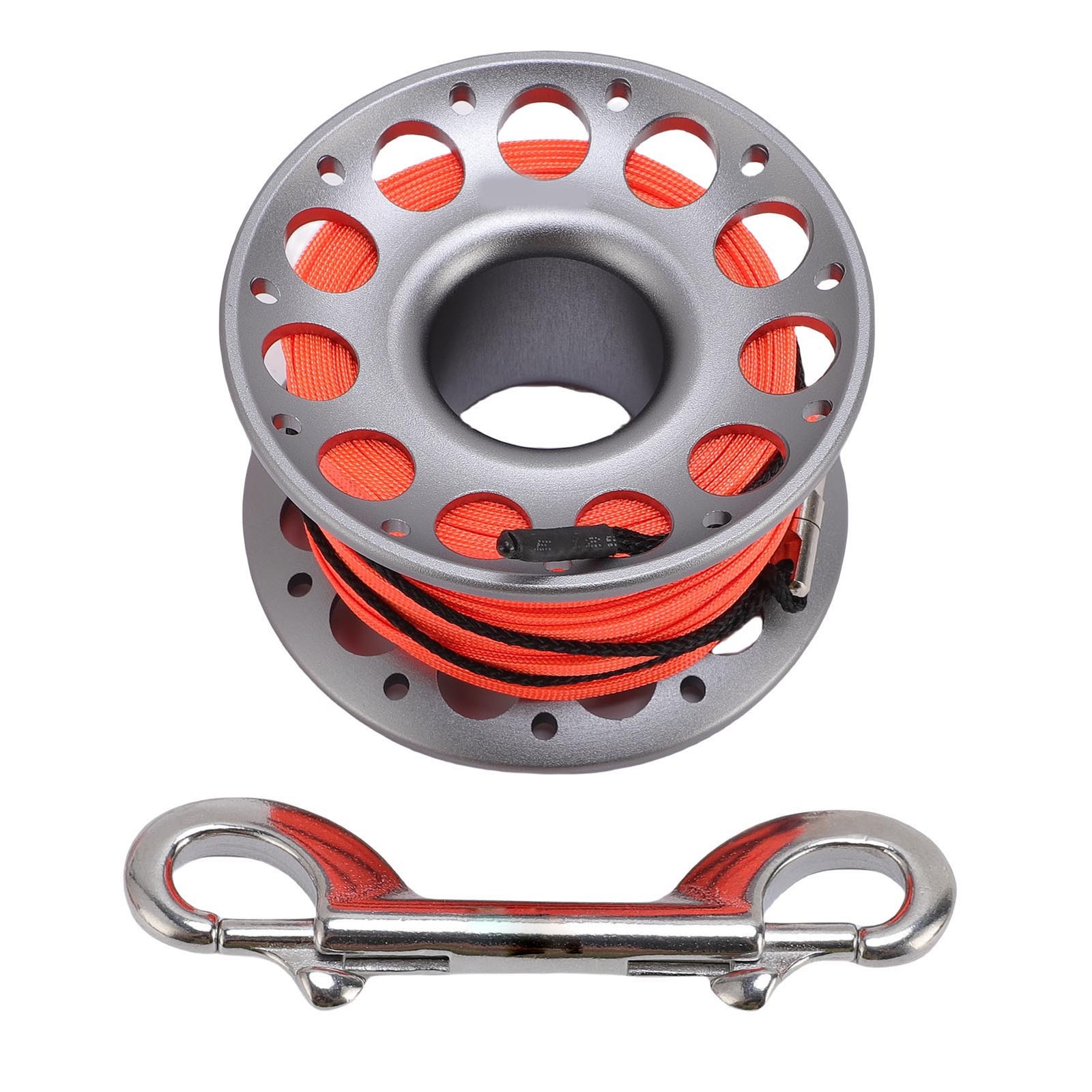 1 Piece 30m Scuba Diving Reel Lightweight & Durable For Divers Aluminum For CHU