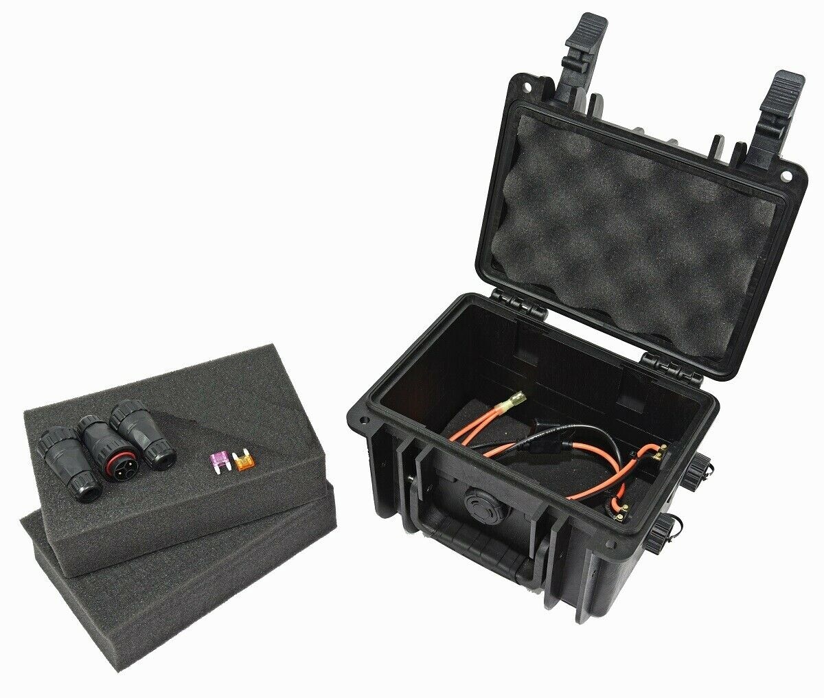 Kayak Waterproof Battery case Box Elephant B100D2 for Fishfinder, Gps, Lights +