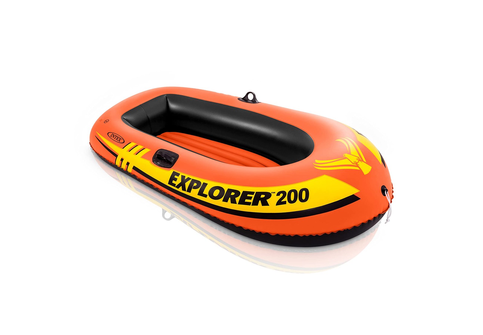 Explorer Inflatable Boat Series: Dual Air Chambers – Welded Oar Locks – Grab Han