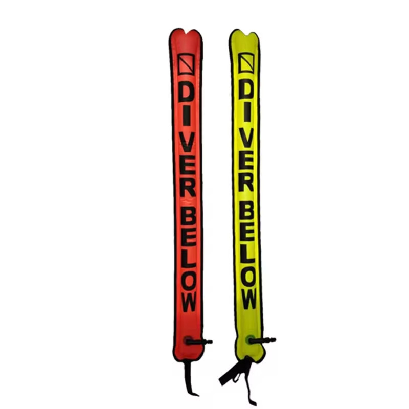 4ft – 48″ Scuba Dive SMB Signal Marker Buoy Safety Sausage Surface Signal Tube