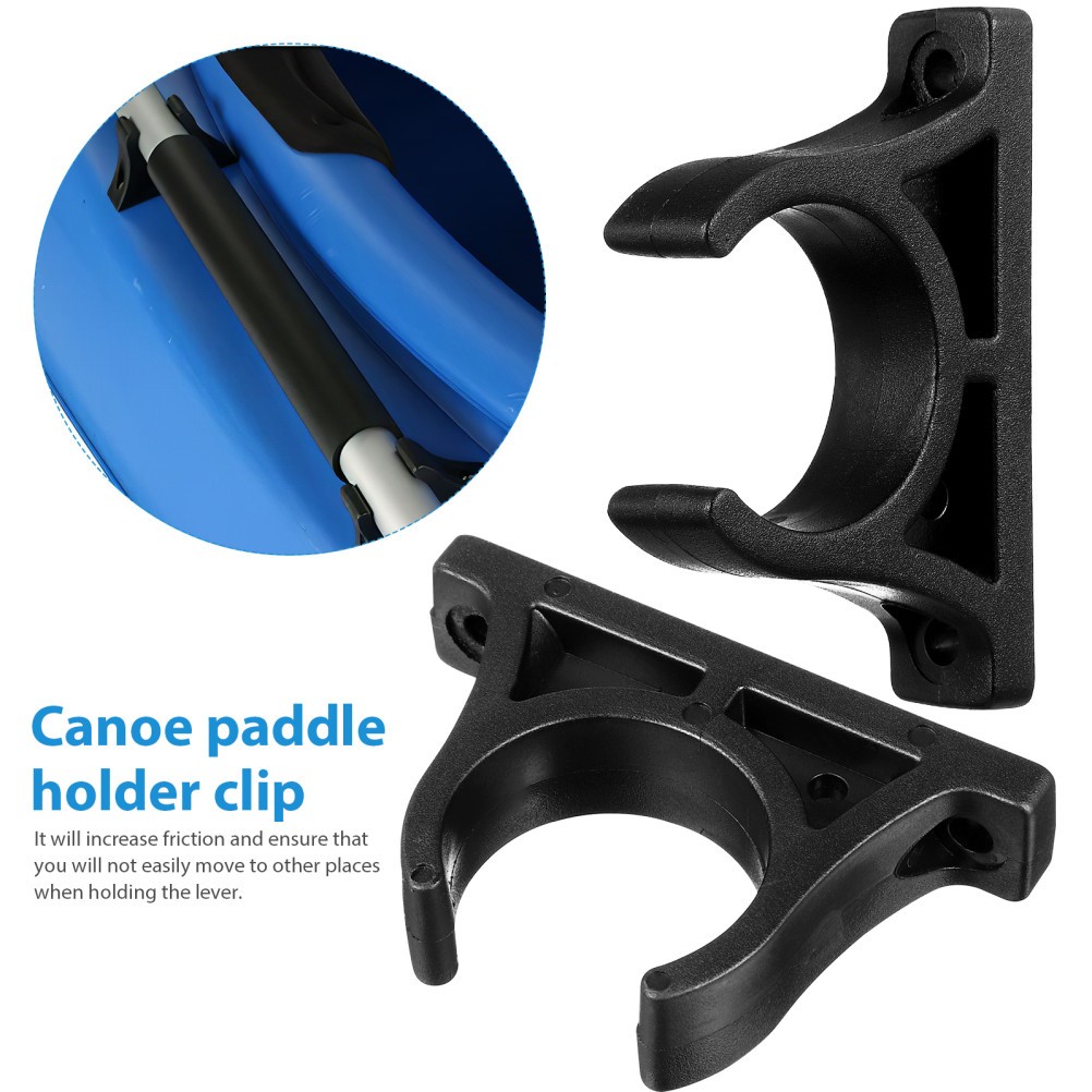4 Pcs Paddle Clip Holder Accessory Clip-on Removable Kayak Accessories