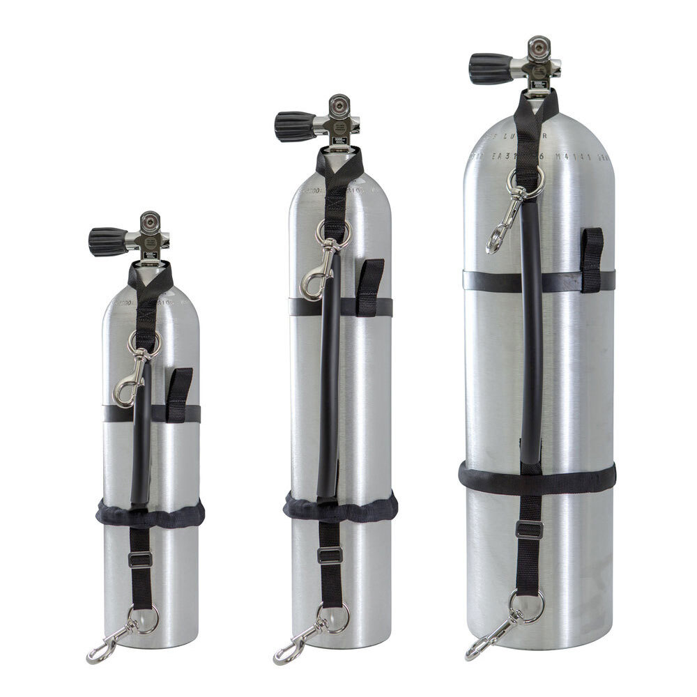 Open Box XS Scuba Stage Bottle Strap Kits-6.5″ to 8.0″ diameter cylinders