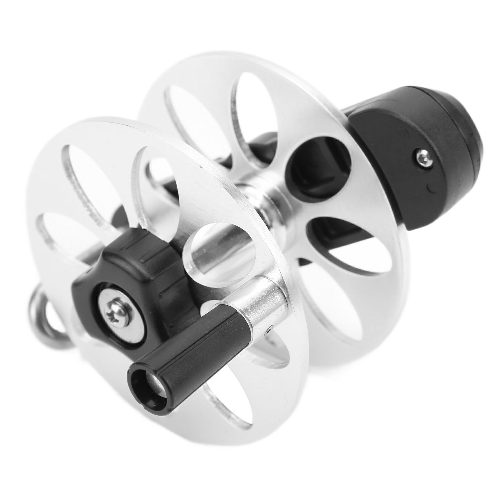 Durable Speargun Reel Aluminum Alloy Tightening Knob Fishing Reel Foldable