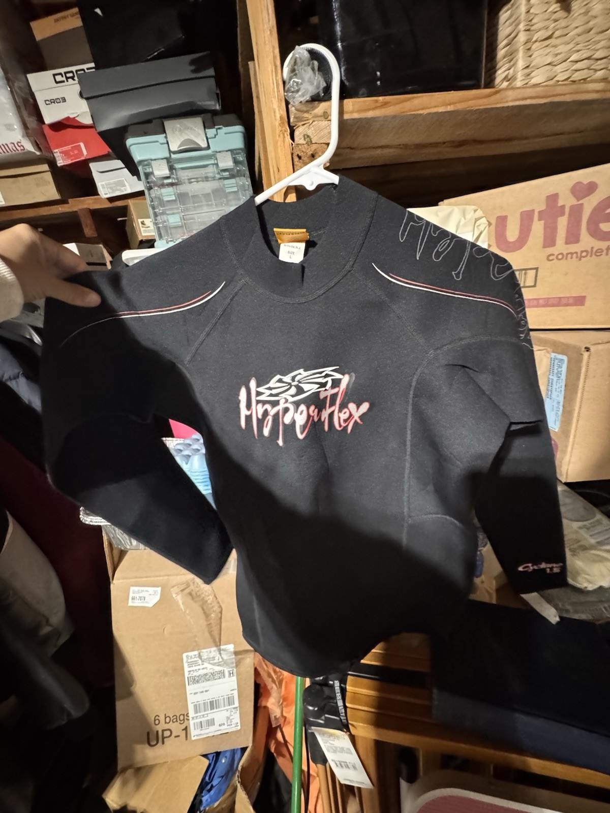 hyperflex wetsuit top xc150mb-01-l