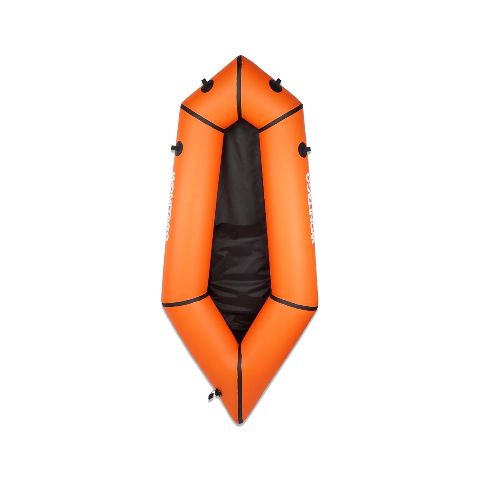 Packraft TPU Inflatable Travel Kayak with Soft Seat Lightweight Packrafts for…