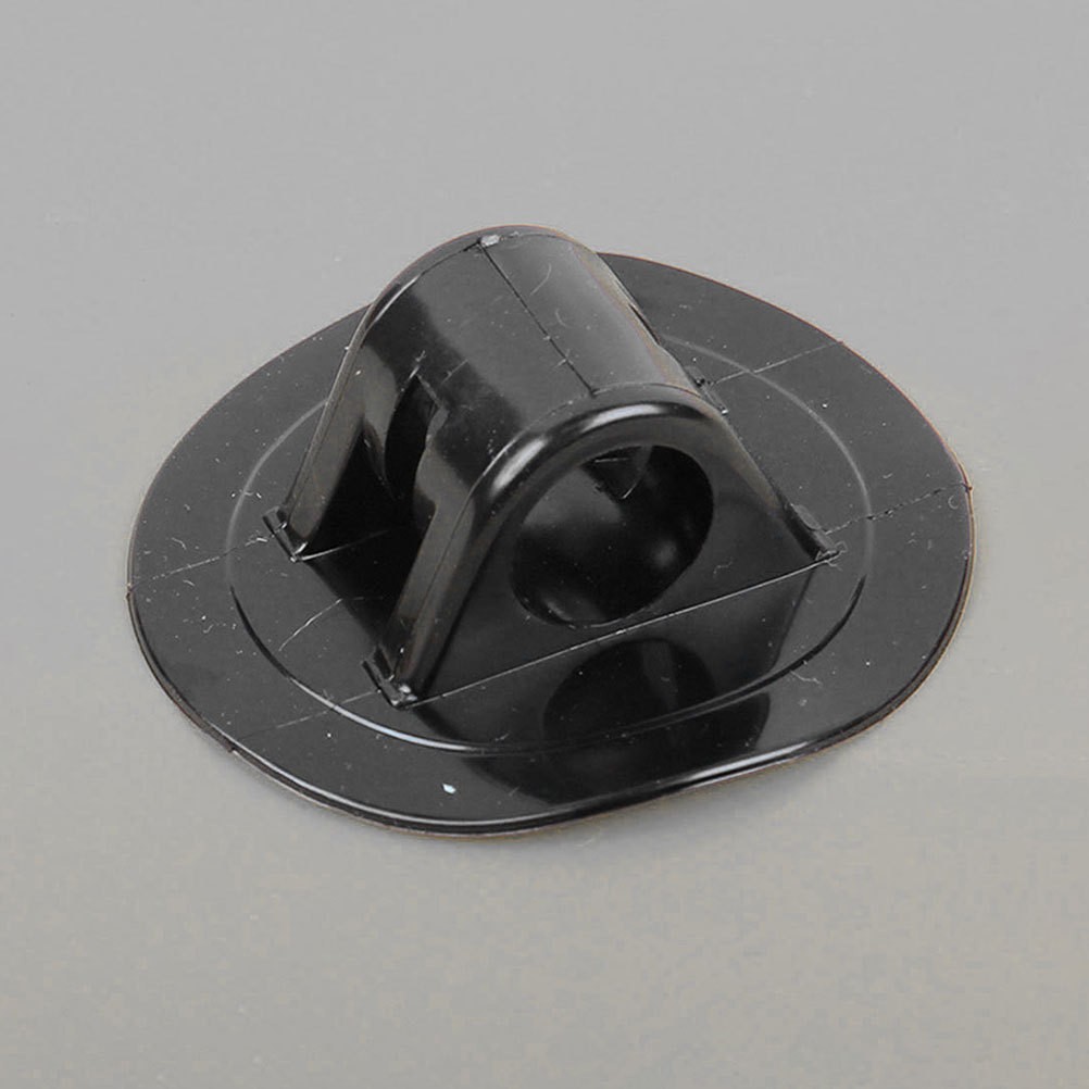 4Pcs Reusable PVC Kayak Motor Mounts Lightweight Black Boat Motor Support