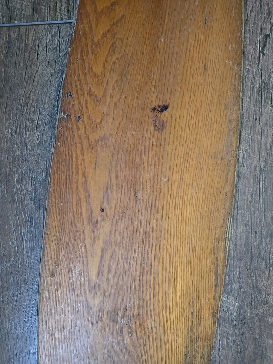 VTG Old Town Canoe Co Wood Oar Paddle 66″ Salvaged Home Wall Décor Maine