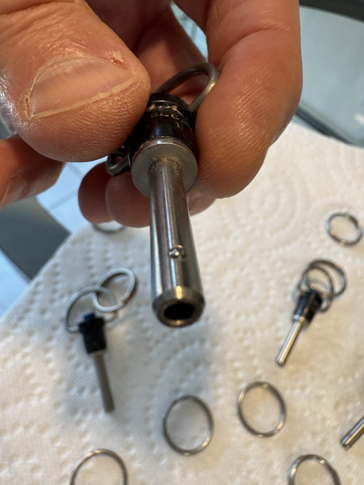 Replacement For Hobie. 5 Quick Release Pins, 3/16″ x 3/4″ + Rings . Item # 20311