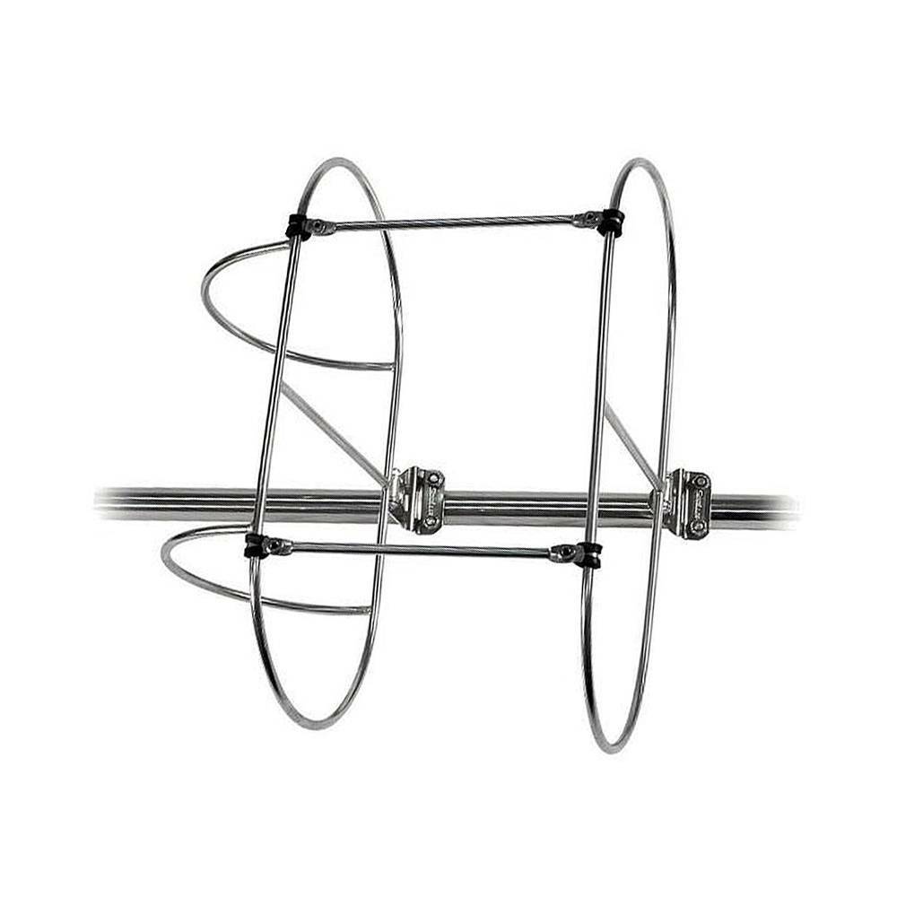 Folding Double Fender Holder Boat Rack Stainless Steel For 11inch Boat Fender US