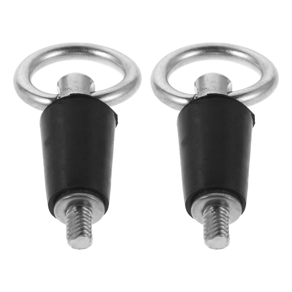 2 Pcs Boat Marine Compression Drain Plugs Stainless Steel Bung