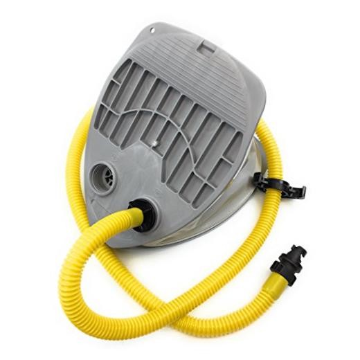 Seamax 7L Single Stage Foot Pump for Inflatable Boats, Max 3.6 PSI Support