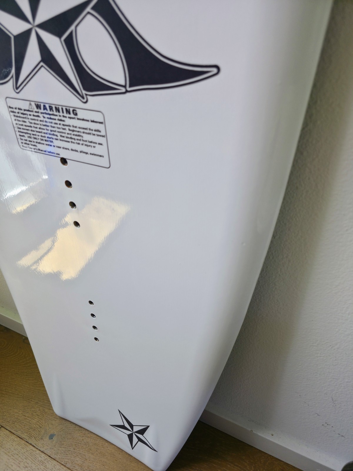 VINTAGE 1999 Bad Ass Wakeboards Garden 135 Shaped by Herbie Fletcher Drew Brophy