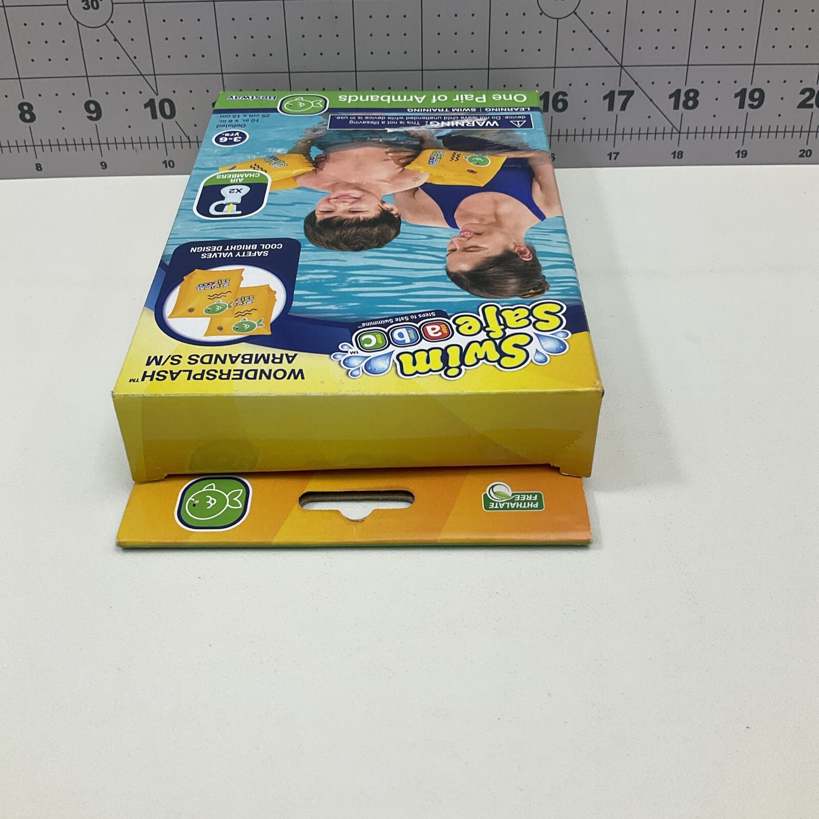 Swim Safe ABC Yellow Armbands Swimming Size S/M 3-6 Years