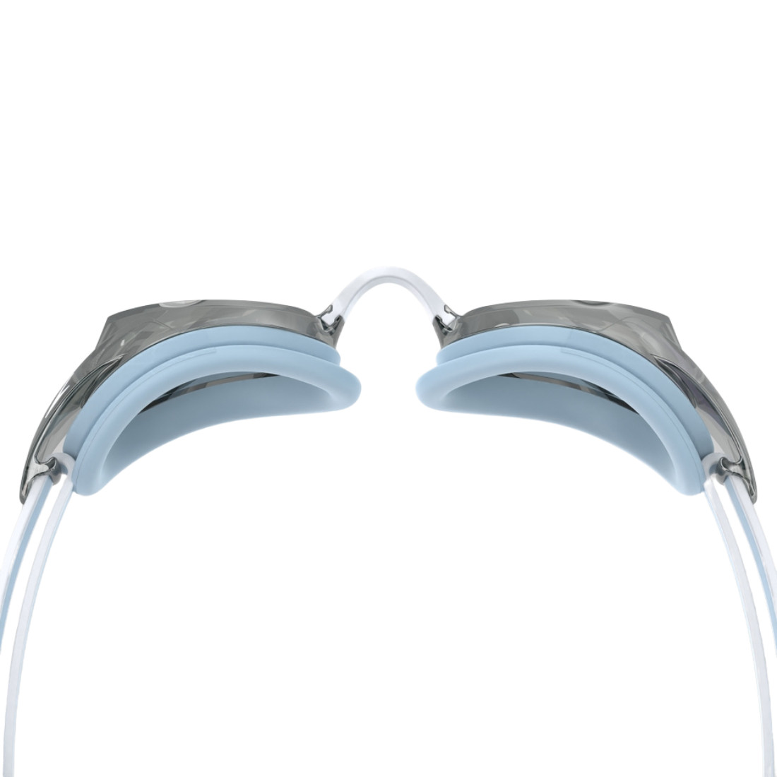Speedo Women’s Vanquisher 3.0 Mirror Anti-Fog Swimming Goggles, Blue/Gray
