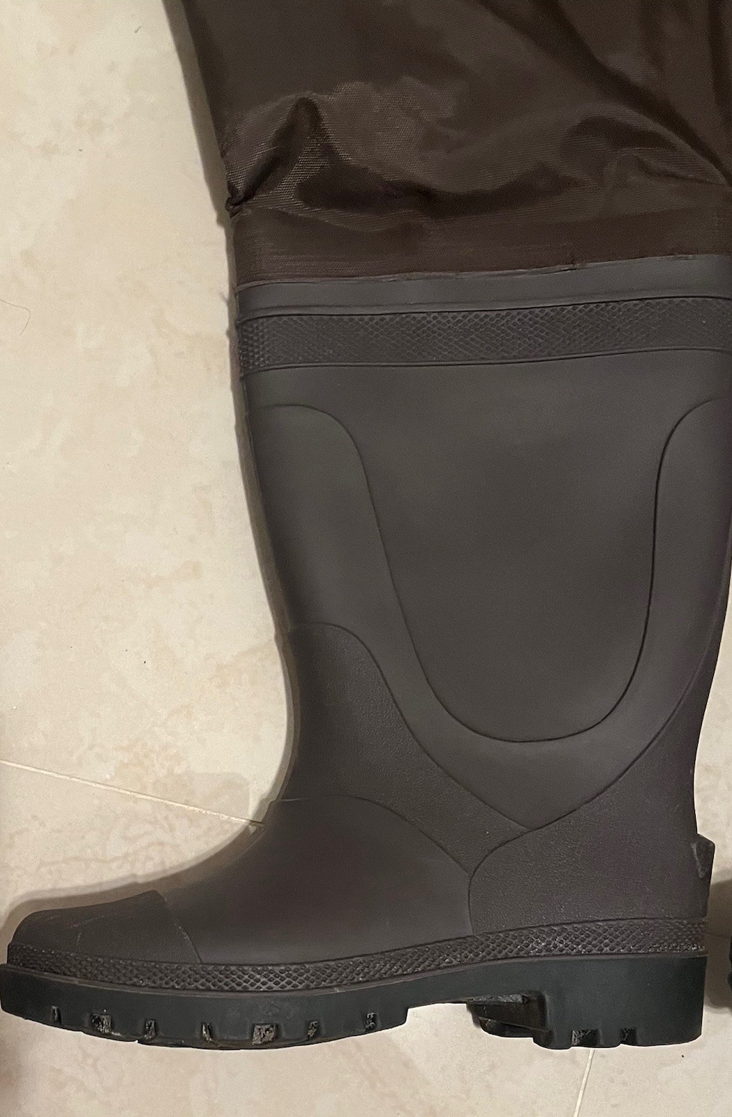 Fishingsir Hip Unisex Water Boots – Brown Size 5/38