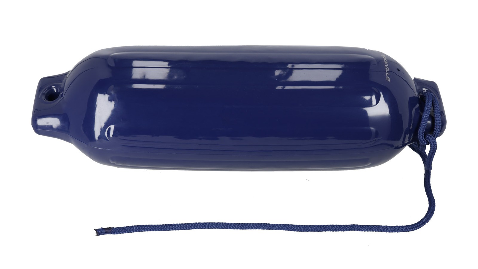 Rockville FEN285-NAVY BLUE 8.5″ Boat Fender Package 2 Bumpers, 2 Covers, 2 Lines