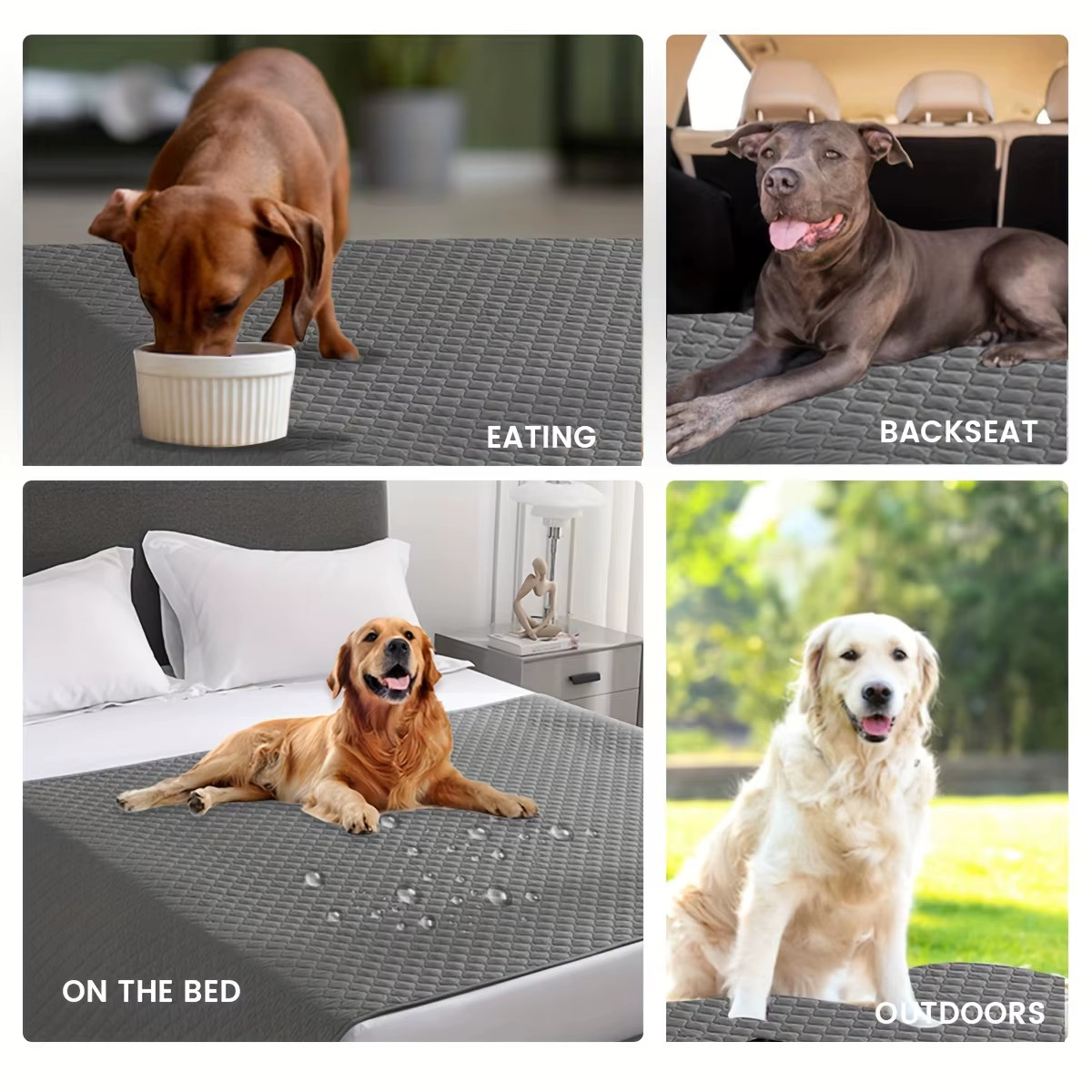 Anti Leaking & Non-Slip Dog Bed Cover,Pet Blanket Sofa Pet Bed Mat,Mattress Prot
