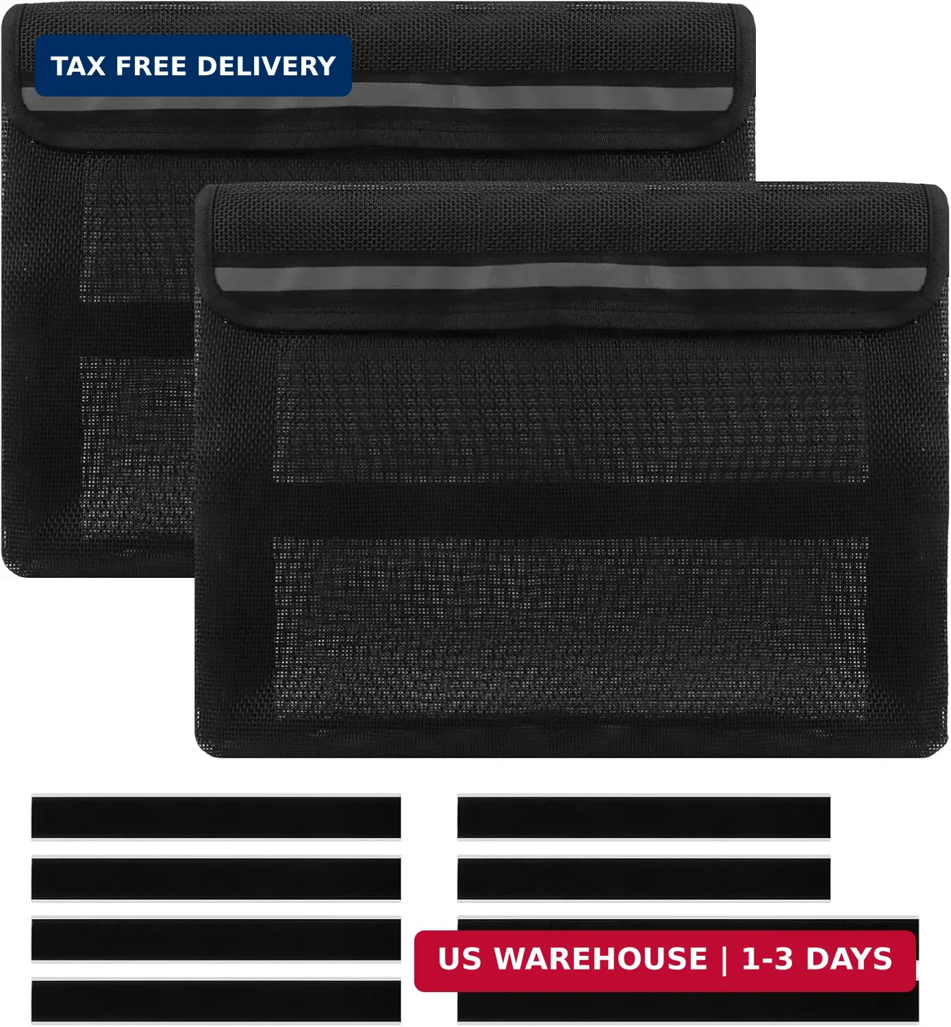 2PCS Boat 13″*9.8″ Storage Mesh Bag,Marine Organizer for Tools & Boats Accessori