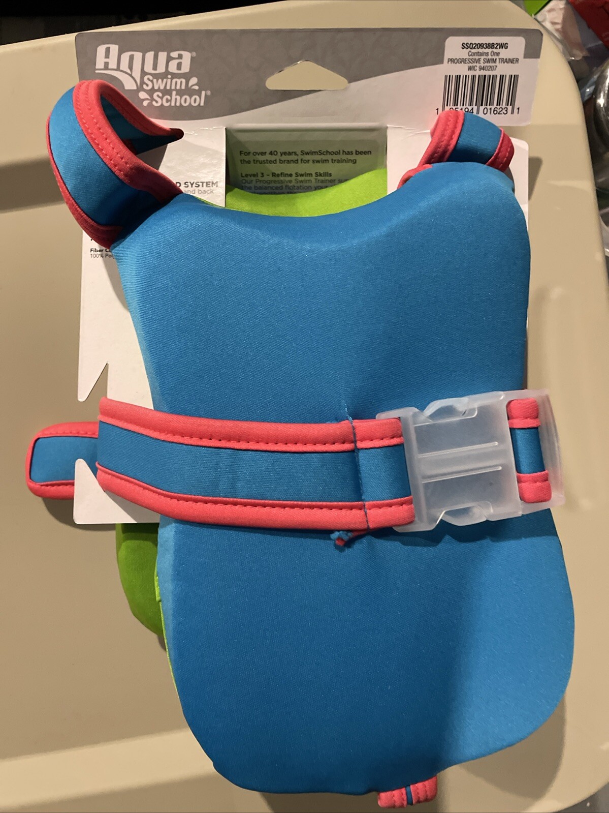 Swim Float Age 3 – 5 Progressive Swim Trainer Adjustable Strap Girl or Boy
