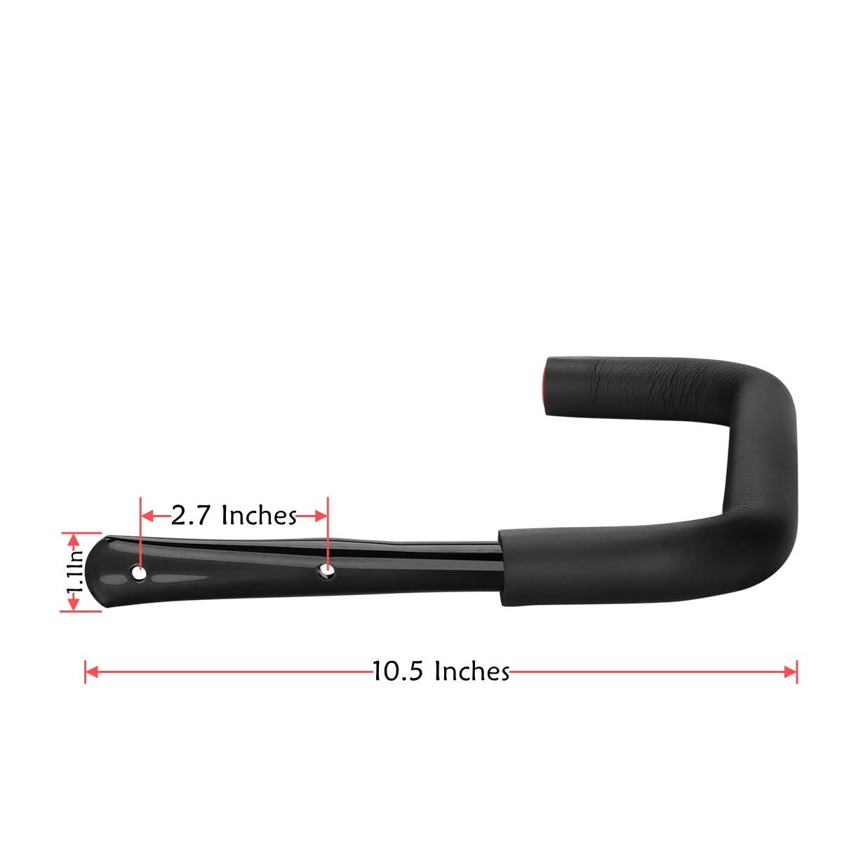 6 Pack Kayak Storage Hooks, 15.5 Inch Wall Mount Canoe Hangers, Heavy Duty Snowb