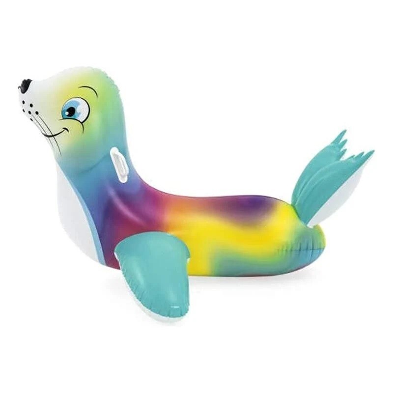 Bestway H2O Go! Flash N’ Splash Kids Seal Ride-On Inflatable Pool Float #4914