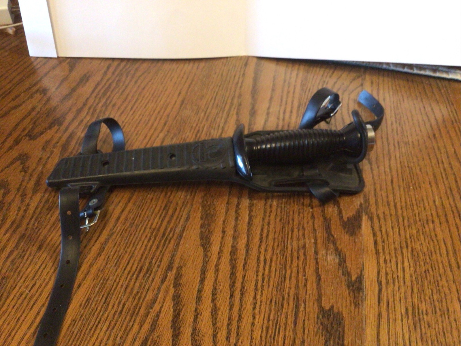 Eternal Diving Knife w/rubber sheath,Stainless Steel made Japan,used condition