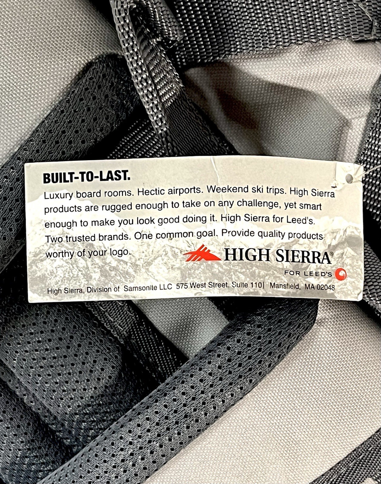 NEW High Sierra Beach N Chill Cooler Backpack – Steel Grey ~ Cummins Edition NWT