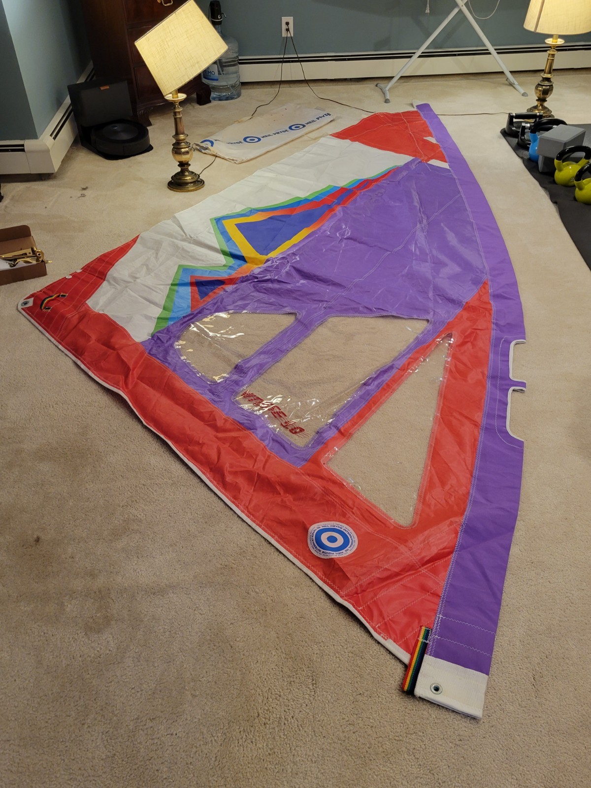 Neil Pryde Vitesse 5.0 Sail for Windsurfer Near Perfect Condition Vintage 80-90s
