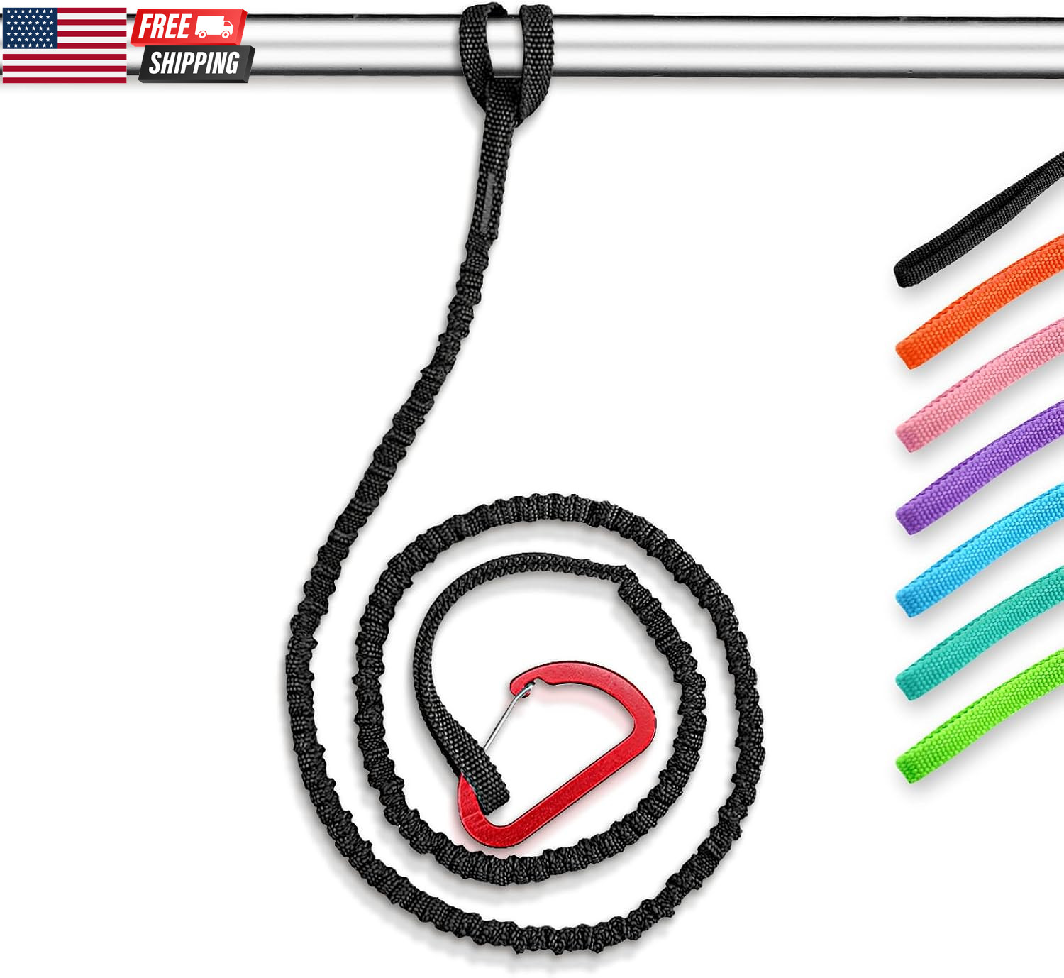Kayak Paddle Leash Accessories for Kayaking Fishing Paddle Board | 4-7Ft Strecha