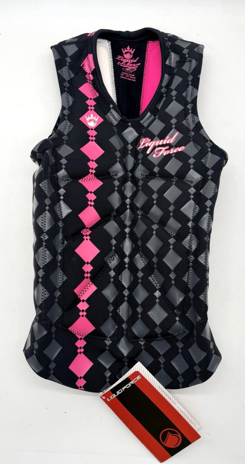 Liquid Force Cardigan Comp Wakeboard Ski Vest Woman Teen Youth XS