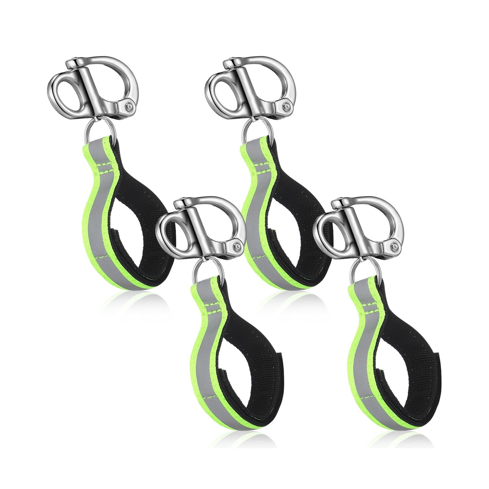 Tellegloww 4 Pcs Scba Mask Quick Release Clip Shackle Marine Gr… FAST USA SHIP