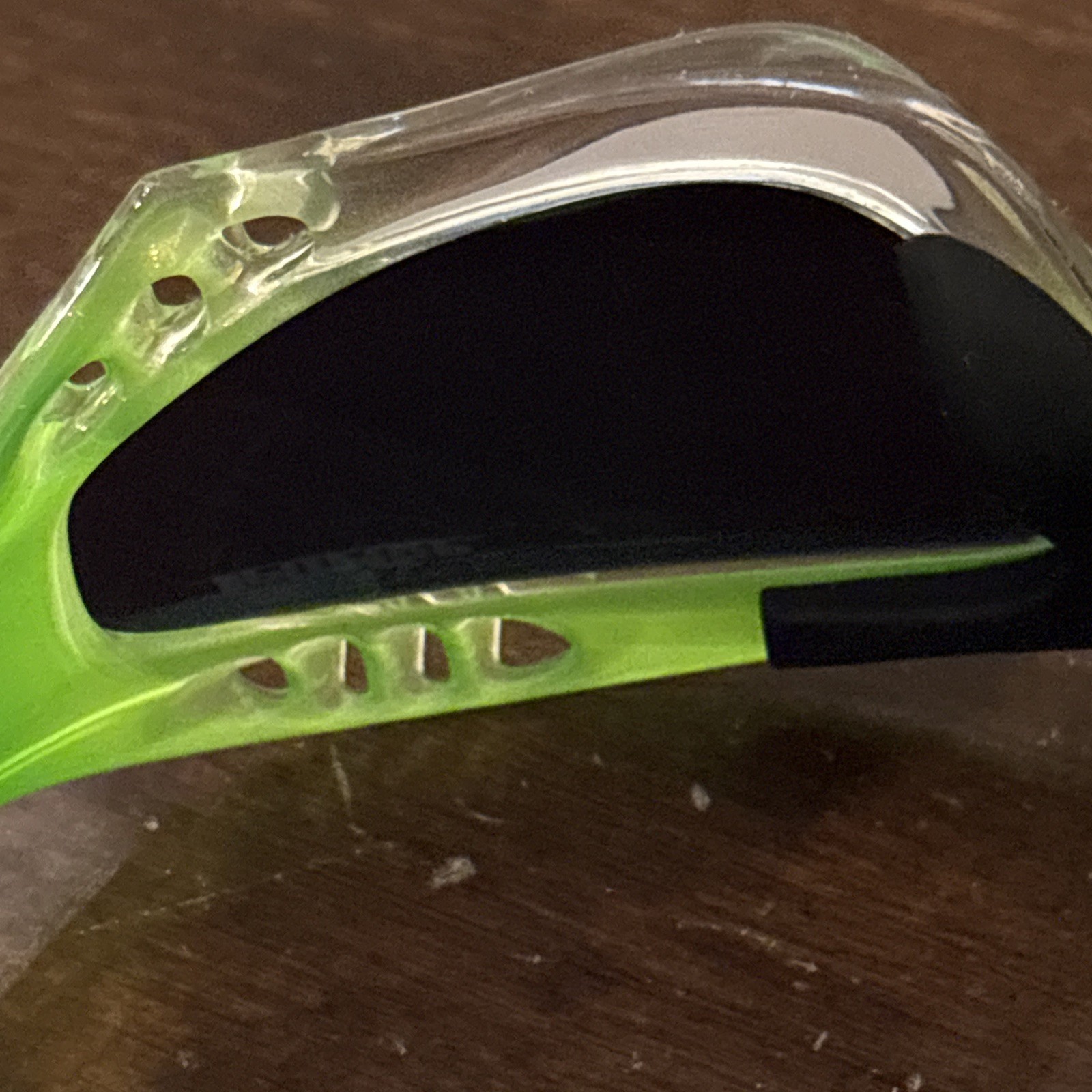 Pro Goggles Green Fade Frame/Revo Lens Sunglasses PWC Jetski With Case