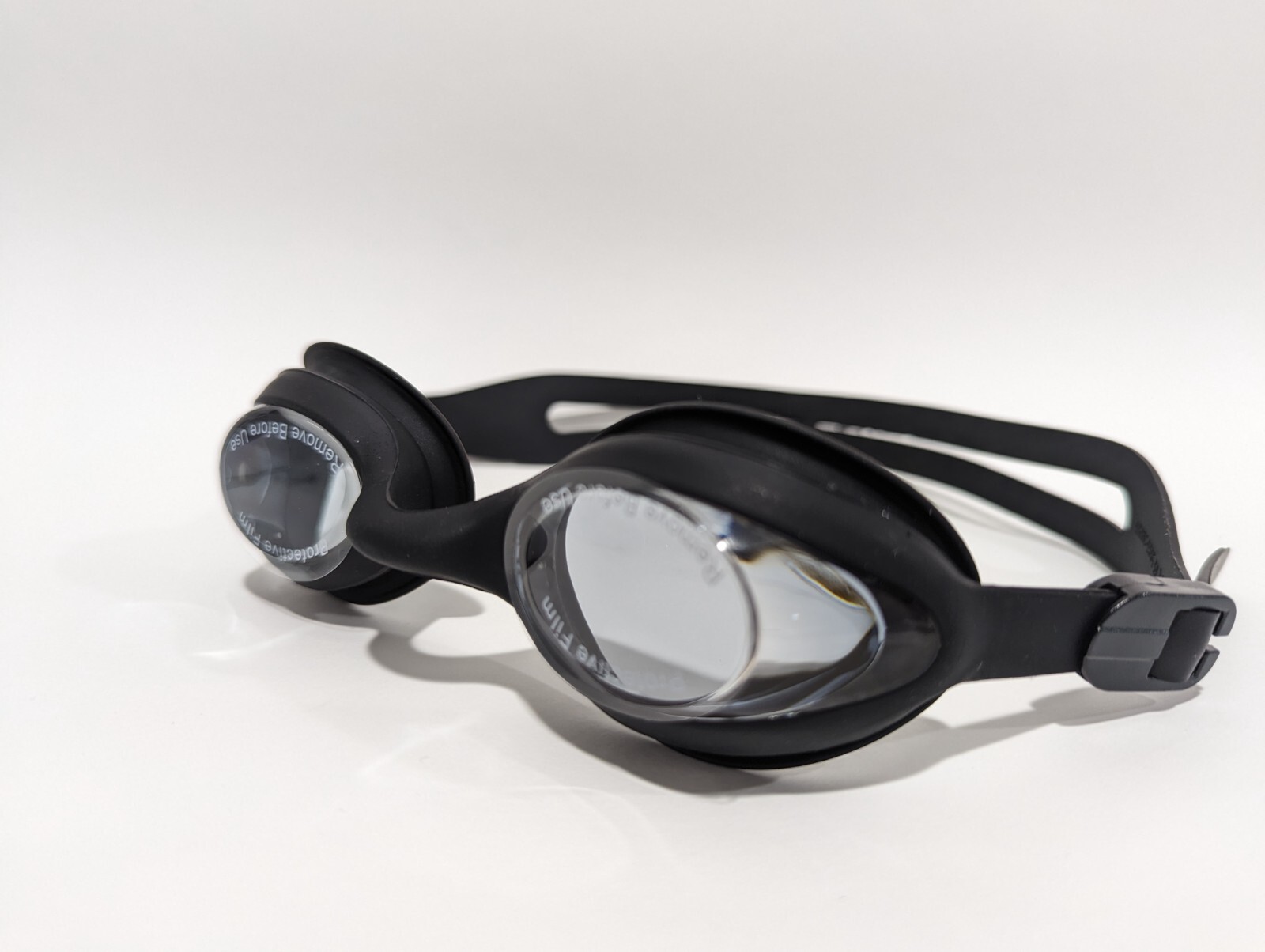 AquaSpecs Prescription Swim Goggles Black Myopia Choose Diopter For each Eye