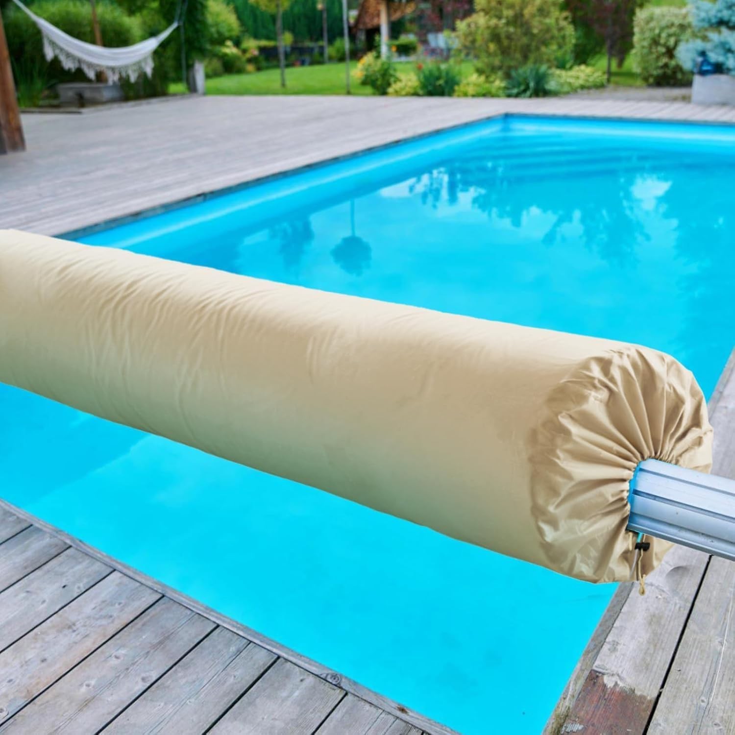 20ft Solar Pool Blanket Cover for Above Ground & Inground Reel Protection