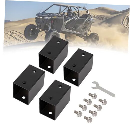 UTV Main Driver Seat Riser Kit Raises Seat by 2″ for RZR PRO XP/4 XP, RZR Pro