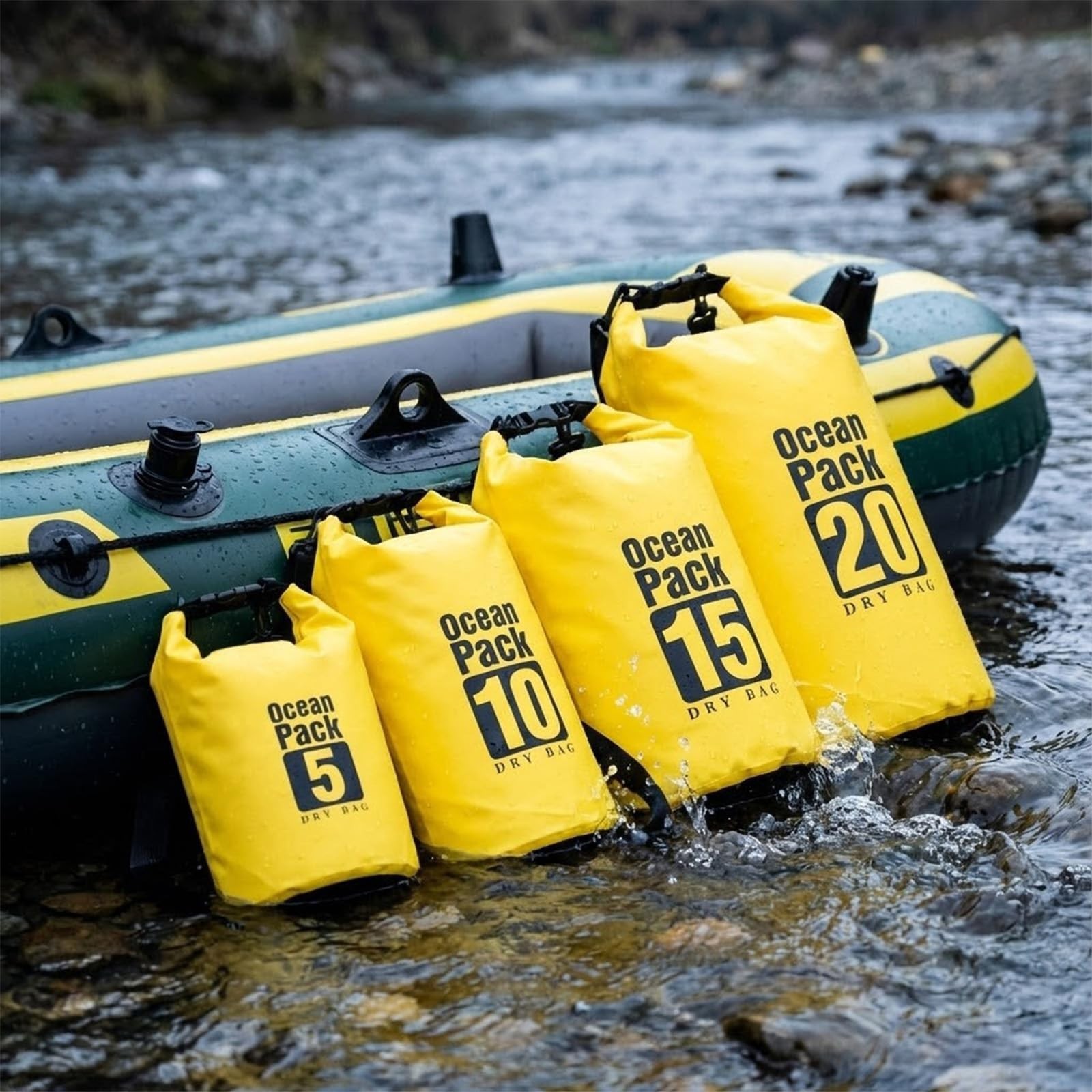Floating Waterproof Dry Bag 5L/10L/15L/20L for women-Lightweight&Small waterp…