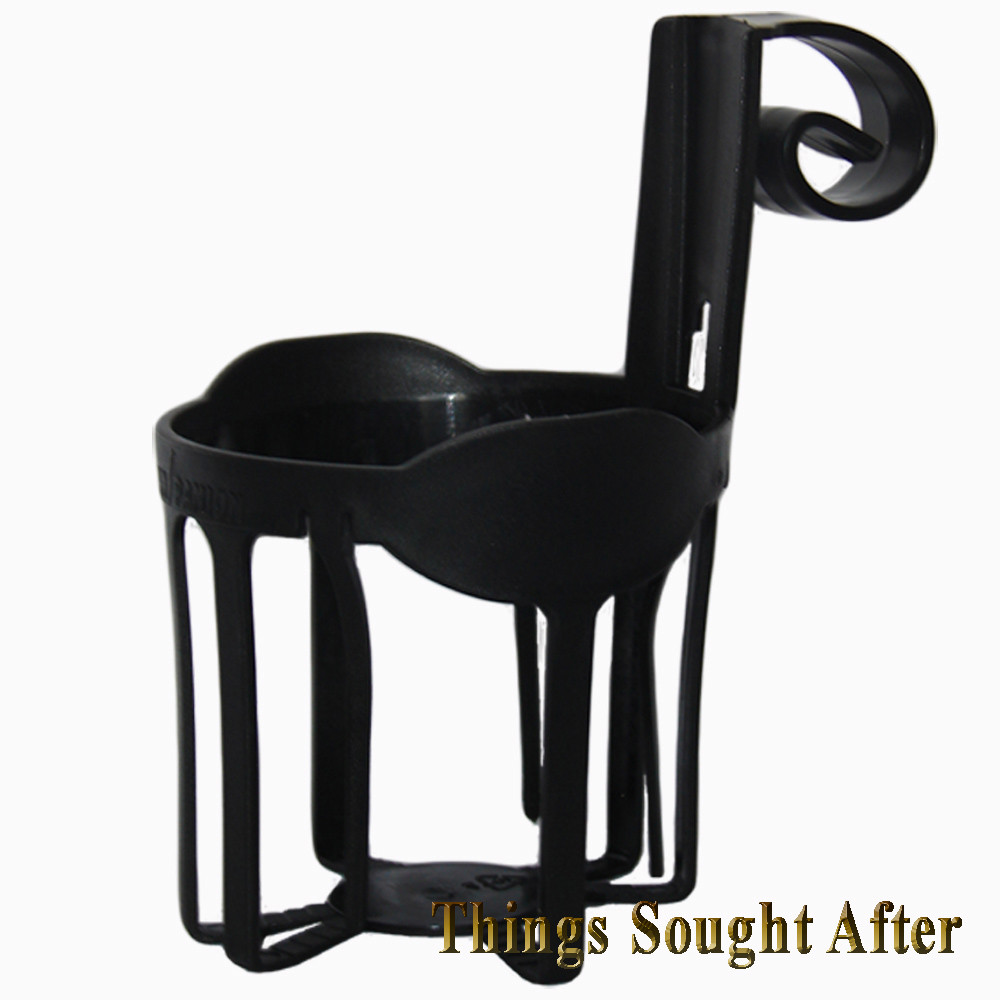 BLACK CAN PANION BEVERAGE HOLDER for Canoe Kayak Boat Beer Pop Cup Bottle Drink