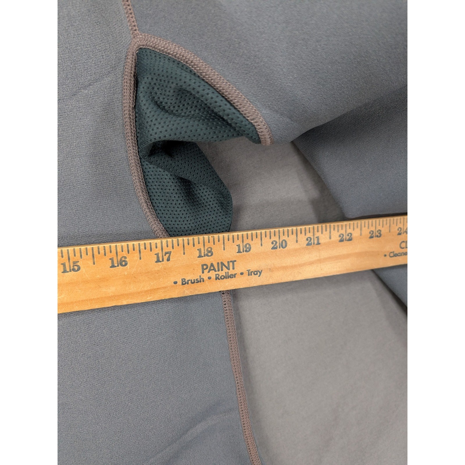 Kottig Weight Grey Neoprene Style Wetsuit Top 2XL Thumbholes Side Zip 5753