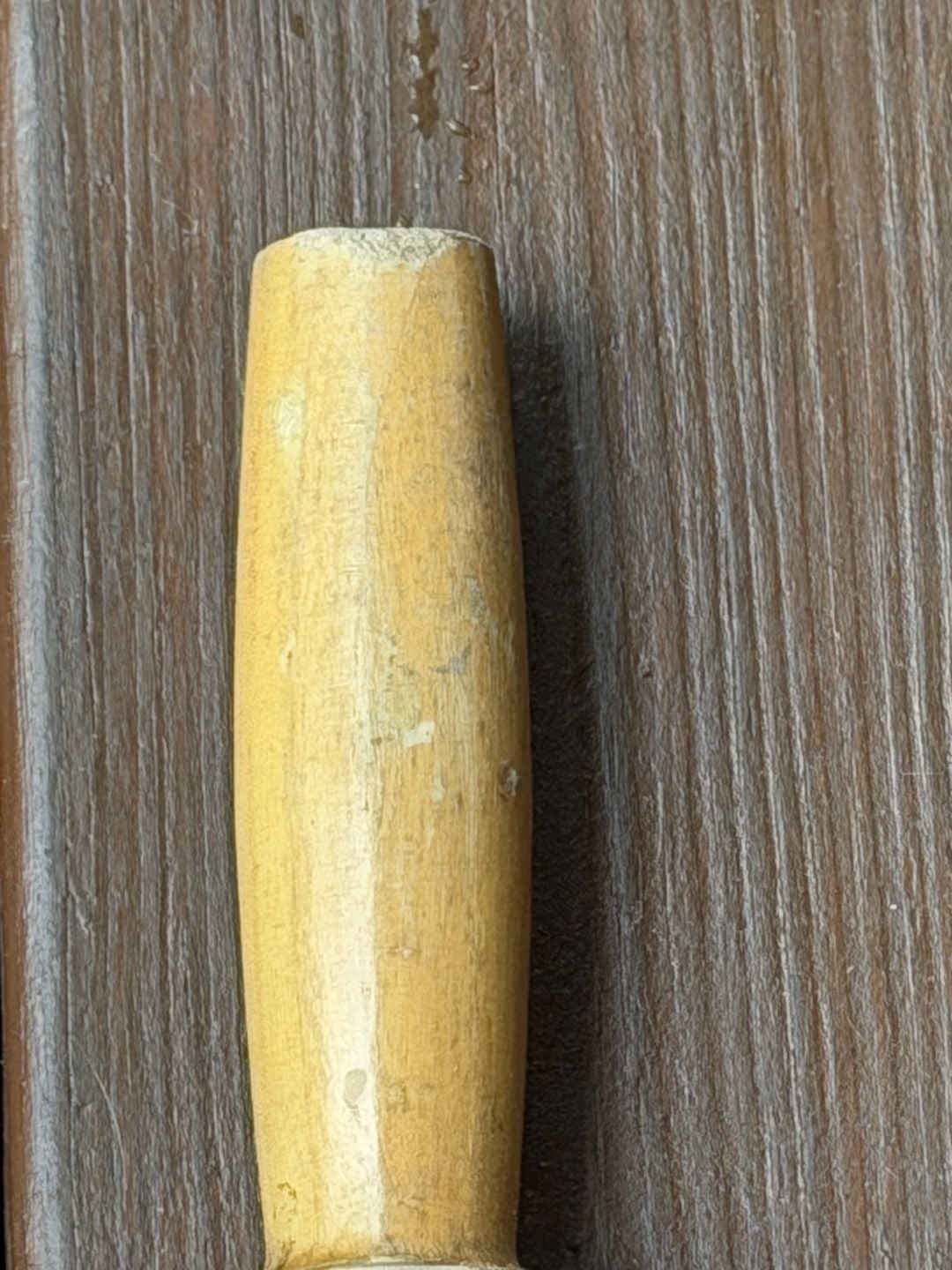Vintage Feather Brand Wood Canoe Paddle by Caviness Woodworking Co.