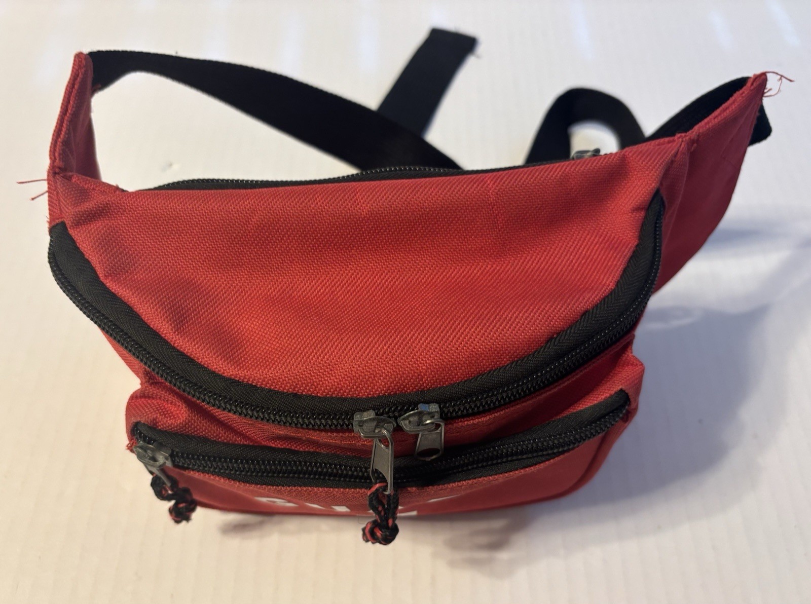 Red Guard Logo First Aid Hip Fanny Pack Swimming Pool Park Staff