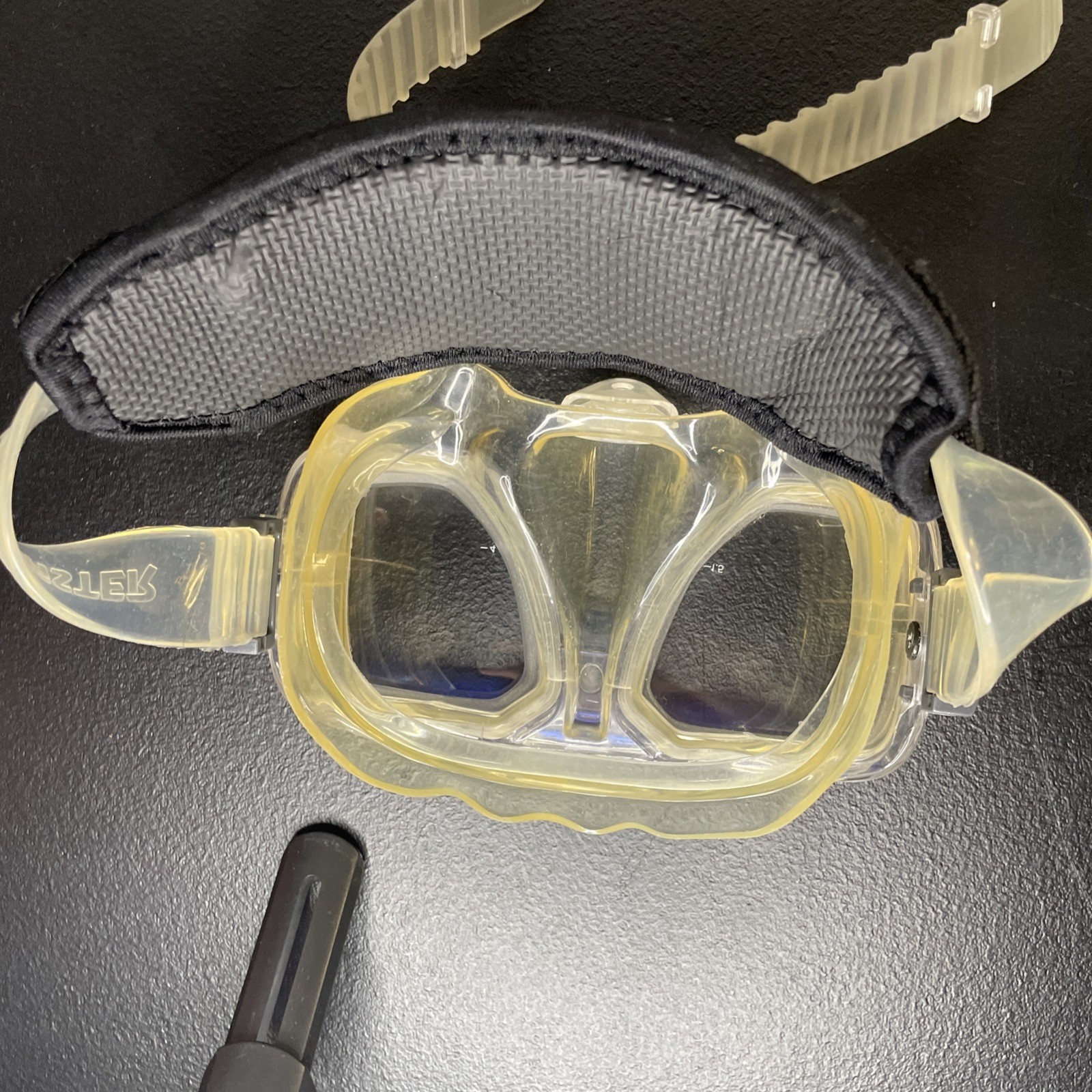 Ocean Master Tempered Glass Snorkeling Masks Q Strap Lot Of 3 With Cases
