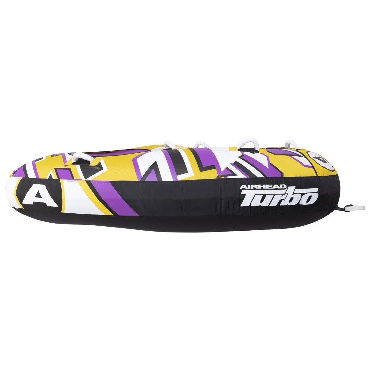 Airhead Turbo Blast 3 Person 81″ x 107″ Inflatable Boat Towable Water Inner Tube